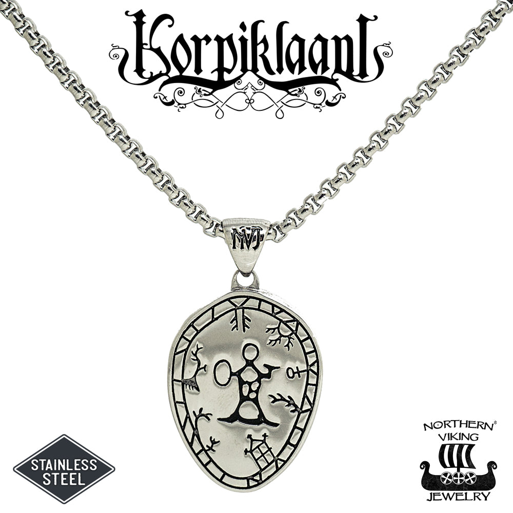 Northern Viking Jewelry® Korpiklaani Schamanen-Trommelanhänger